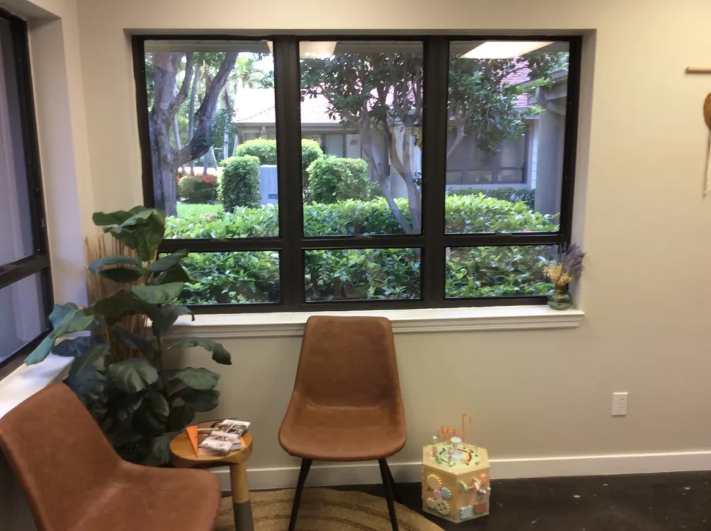 Sunlight to the garden view Sunlight to the garden view